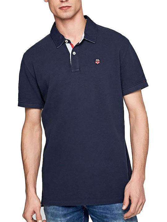 Pepe Jeans Peter Polo Kurzarmbluse Marineblau