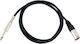 The Sssnake Kabel XLR-Stecker - 6,3mm Stecker Schwarz 1.50m (MXP1015)