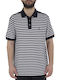 Nautica Men's Short Sleeve Blouse Polo Multicolour K51100E-1BW