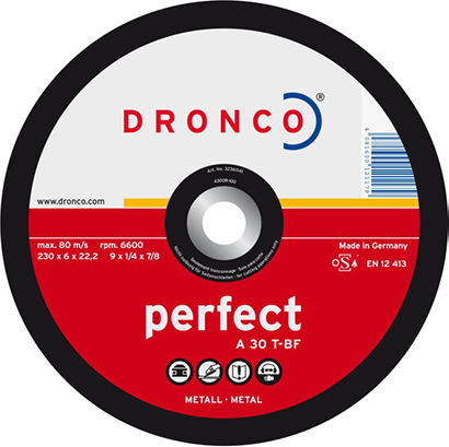 Dronco A 30 T Δίσκος Λείανσης Μετάλλου 230mm