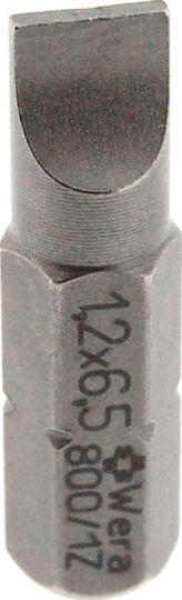 Wera Μύτη Κατσαβιδιού Ίσιο με Μέγεθος 1.2mm 800/1 Z