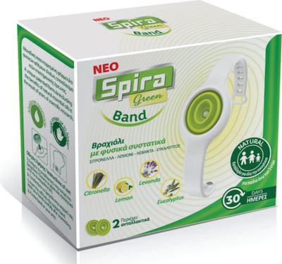 Spira Insect Repellent Tube with Natural Ingredients & 2 Spare Parts for Kids 2pcs