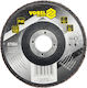 Vorel Disc de șlefuire tip aripă 125mm Disc de șlefuire Μetal 125mm