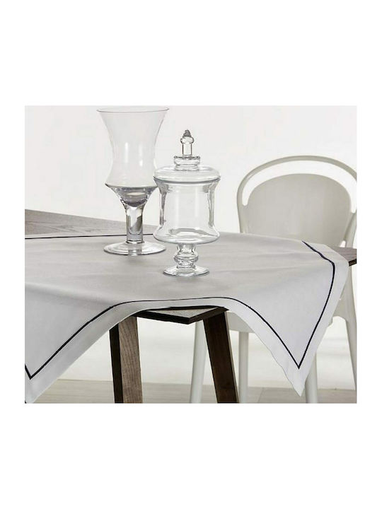 Whitegg Tablecloth Cotton 1-4 13 140x140cm