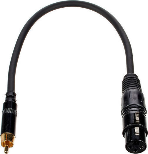Pro snake XLR Weiblich Zu RCA Männlich Konverter 1Stück TPA 1003 FR