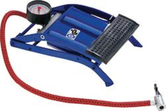 Auto Gs Blister A' 17350 Luftpumpe Luftpumpe Fuß mit Manometer