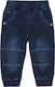 Boboli Kids Fabric Trousers Blue