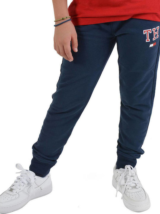 Tommy Hilfiger Παιδικό Παντελόνι Φόρμας Navy Μπ...