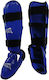 Olympus Sport Carbon Fiber Shin Guards Adults Blue