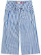 Kids' Denim Palazzo Pants White Giselle Jr Hero