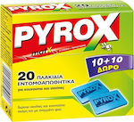 Pyrox Ταμπλέτες 20 τμχ Εντομοαπωθητικές Ταμπλέτες για Κουνούπια 20 tabs 20τμχ