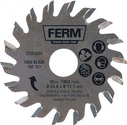 Ferm Δίσκος Κοπής Ξύλου 54.8mm