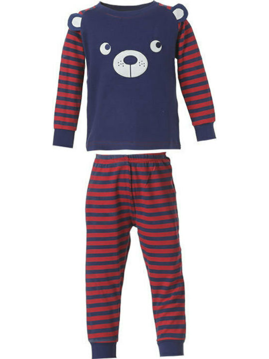 Energiers Kinder-Pyjama Marineblau