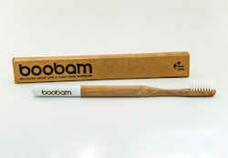 Boobam Brush Style Adult Οδοντόβουρτσα Medium Μπεζ