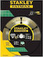 Stanley Δίσκος Κοπής Δομικών Υλικών με 24 Δόντια 89mm
