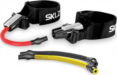 SKLZ Lateral Resistor Pro Benzi de rezistență tubulare pentru exerciții cu mânere seturi 3buc Colorate