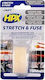 HPX Αυτοβουλκανιζόμενη Μονωτική Ταινία 25mm x 3m Stretch & Fuse Διαφανής Διάφανη