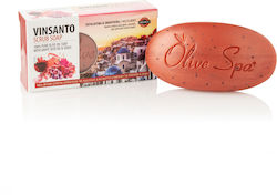 OliveSpa Vinsanto Scrub Soap with Grapeseed Oil Σαπούνι Απολέπισης Σώματος 90gr