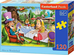 Παιδικό Puzzle Alice In Wonderland 120pcs Castorland