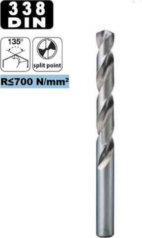 Helix Helix Air Drill DIN 338 HSS-G 4.5mm Drill for Metal