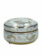 JK Home Decoration Dekorative Box Metallisch 8x14x14cm