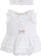 Mayoral Baby Bodysuit Sleeveless White