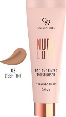 Golden Rose Nude Look Radiant Tinted Moisturiser SPF25 BB Κρέμα ...