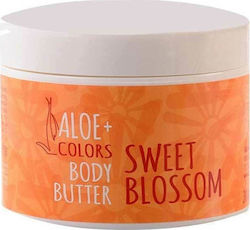 Aloe Colors Sweet Blossom Feuchtigkeitsspendendes Butter Körper mit Aloe Vera & Duft Vanille 200ml