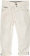 New College Kids Fabric Trousers White