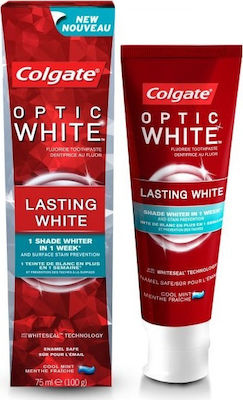 Colgate Optic White Lasting White Toothpaste for Whitening 75ml