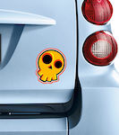 Sticker Skull 10 x 7cm for Car Trunk