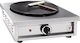 North Commercial Crepe Maker Electric 3kW with Stove Diameter 40cm