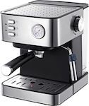 Finlux FEM-1793 Espressomaschine 850W Druck 15bar Silber