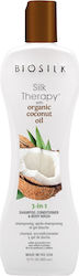 Biosilk Silk Therapy Organic Coconut Oil 3 in Shampoo 355ml