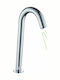 Gloria Mono-Alto Sink Faucet with Photocell Sensor Silver