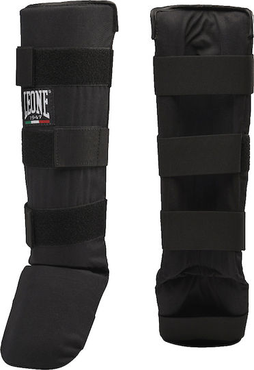 Leone Basic Shin Guards Adults Black