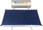 MasterSOL Eco Ηλιακός Θερμοσίφωνας 200 λίτρων Glass Τριπλής Ενέργειας με 2.75τ.μ. Οριζόντιο Συλλέκτη