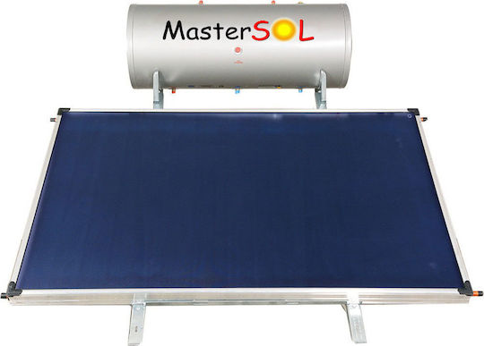 MasterSOL Eco Solar-Warmwasserbereiter 200Es Glas Dreifache Energie 2.75qm Horizontal Auswahl