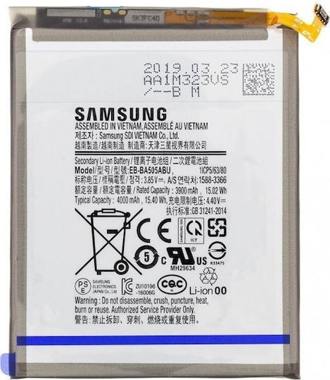 Samsung EB-BA505ABU Replacement Battery 4000mAh for Samsung Galaxy A50