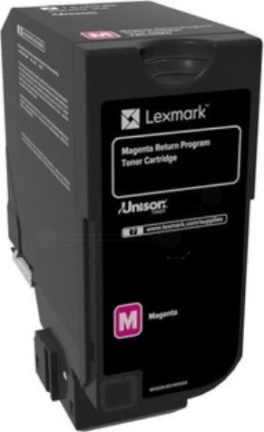 Lexmark 84C2HME Original Toner Laser Printer Magenta Return Program 16000 Pages