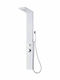 vidaXL Hydro Massage Column 130cm White