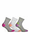 GSA Athletic Kids' Long Socks Aero 150 Multicolored 3 Pairs