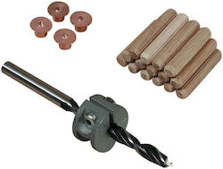 Wolfcraft Set Dibluri & Burghiu Set 10mm 2918000