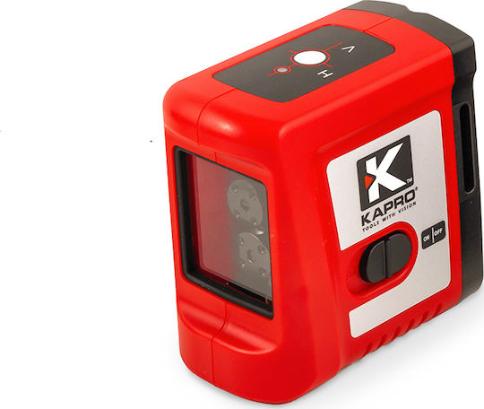 Kapro 862 Αυτορυθμιζόμενο Γραμμικό Αλφάδι Laser Κόκκινης Δέσμης με Εύρος Εργασίας 20m