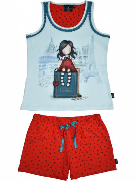 Santoro Pijama pentru copii De vară Albastră