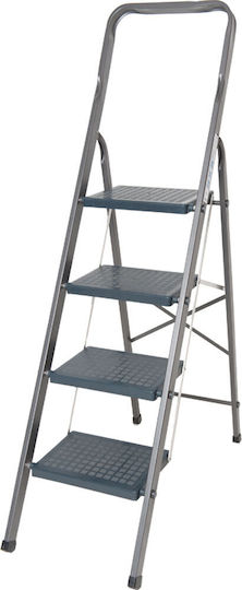 Vasomichaniki Vasomichaniki Stehleitern Aluminium 4 Stufen 98cm