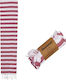 Pestemal Beach Towel Pareo Red with Fringes 180x90cm.