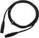 Pro snake Cable XLR male - XLR female 2.5m (TPM 2,5)