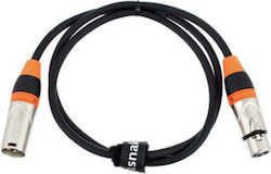 Pro snake TPM 1,0 CC XLR male - XLR female 1m