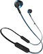 JBL T205BT Earbud / In-ear Bluetooth Handsfree Earphones Blue